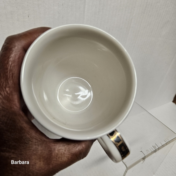 Fathy Mahmoud Ancient Egyptian Style Porcelain Coffee Mug - Picture 8 of 12